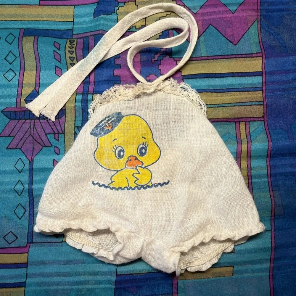 Madame Alexander Kathy Doll Sun Suit Sailor Duck 1950s 16 In To 17 Halter Vtg